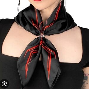 Foxblood x Eliza Sidney scarf spider limited